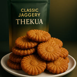 Classic Jaggery Thekua