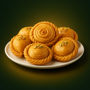 Spiral Gujiya